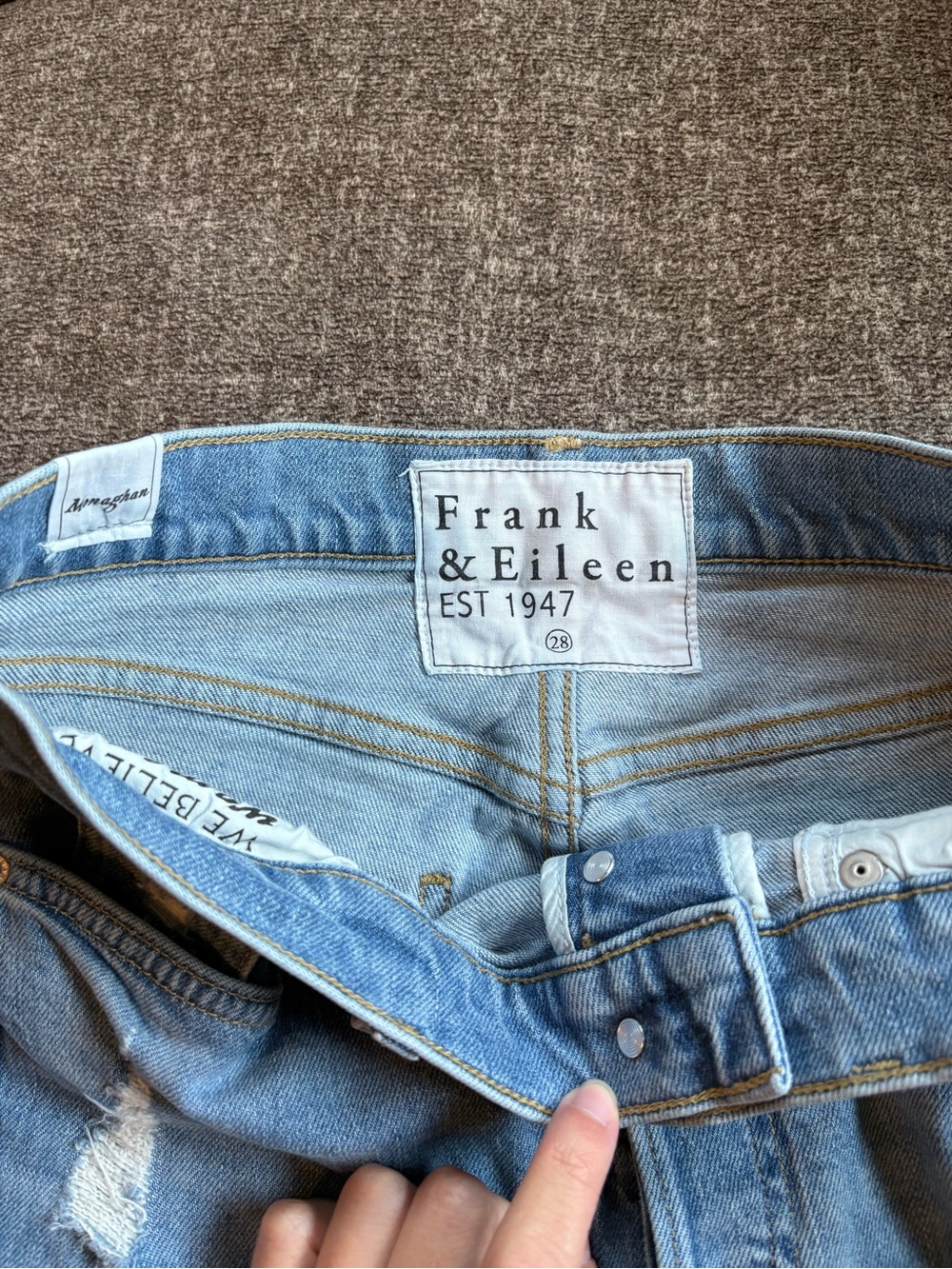 Frank and Eileen Monaghan Jeans View 3